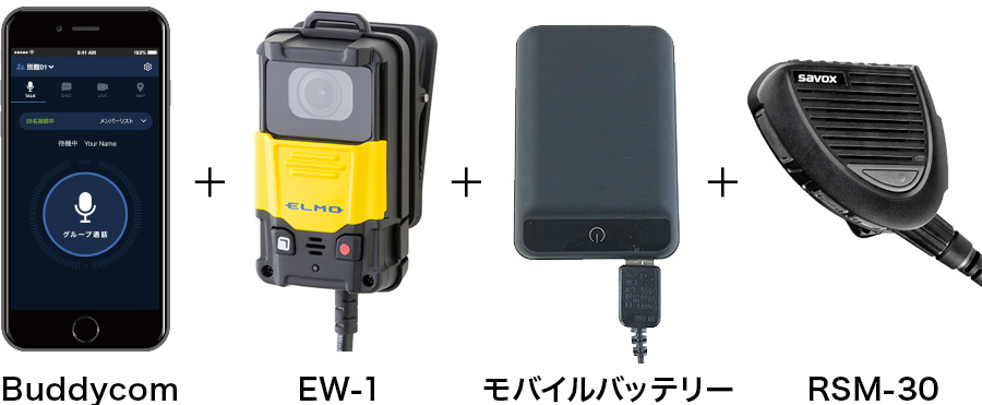 EW-1の装着イメージ