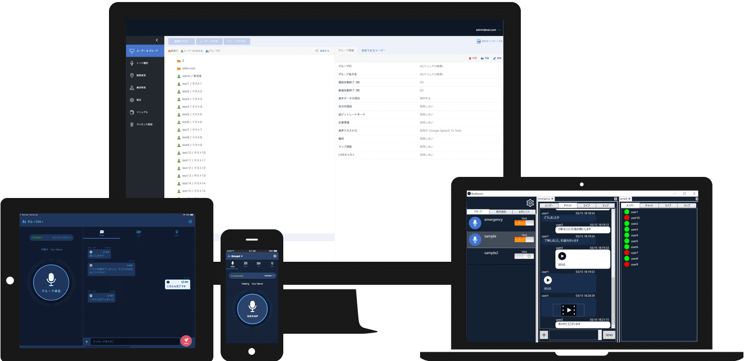 If you have a smart IP walkie talkie Buddycom
        You can solve all the problems in Airline usage scenes